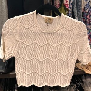 Torn by Ronny kobo crop top